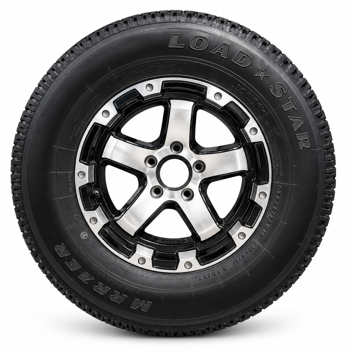 Triton 15" Aluminum Rim and Tire
