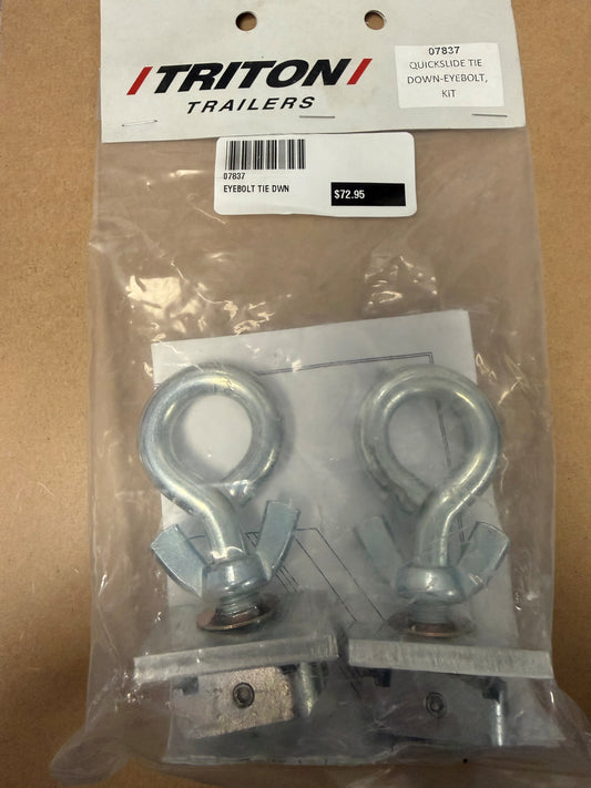 Triton Trailers Quickslide Tie Downs- Eye Bolt- 07837
