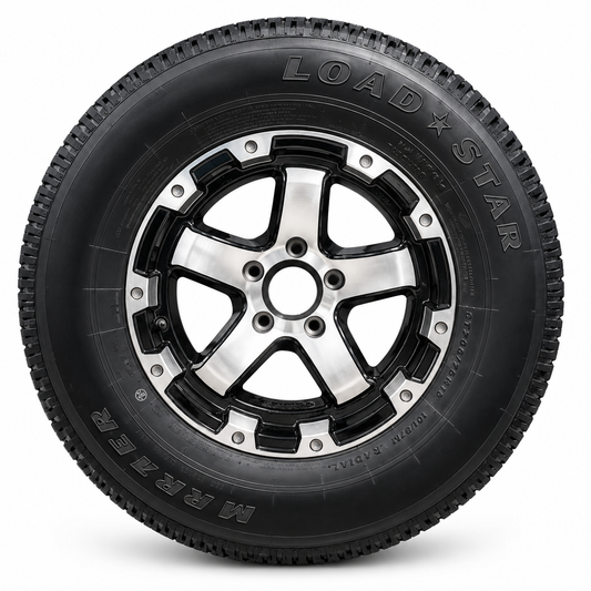 Triton 15" Aluminum Rim and Tire