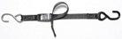 PAIR OF 1"X5' S HOOK CAM BUCKLE STRAPS