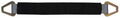 24"X2 HD FLAT D-RING AXLE STRAP WITH PROTECTIVE SLEEVE
