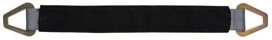 24"X2 HD FLAT D-RING AXLE STRAP WITH PROTECTIVE SLEEVE