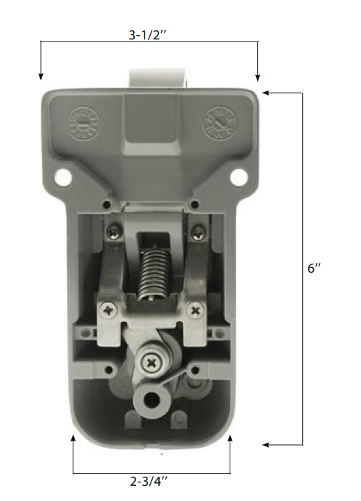Trailer Door Vise Latch