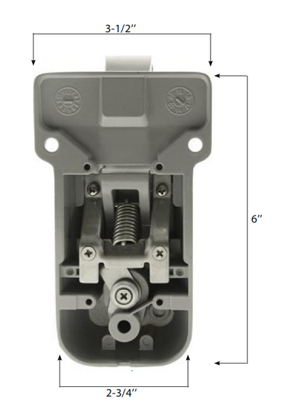 Trailer Door Vise Latch