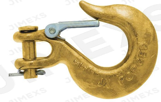 3/8" CLEVIS SLIP HOOK WITH LATCH