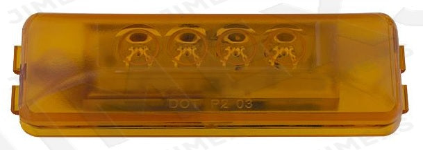 1"x4" LED Amber Marker Light