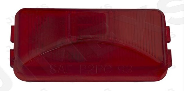 1-1/4" x 2-1/2" Red Incandescent Clearance Light