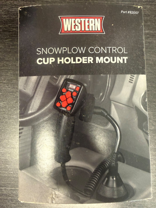 Western Plow Handheld Controller Cup Holder Mount