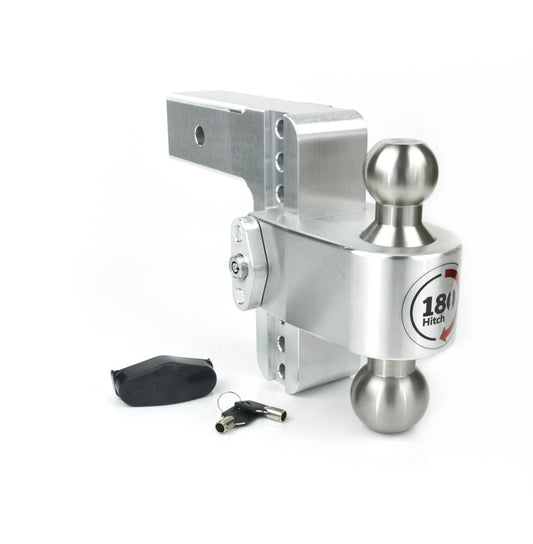 WEIGH SAFE 180 ADJUSTABLE TRAILER HITCH 2" BALL MOUNT