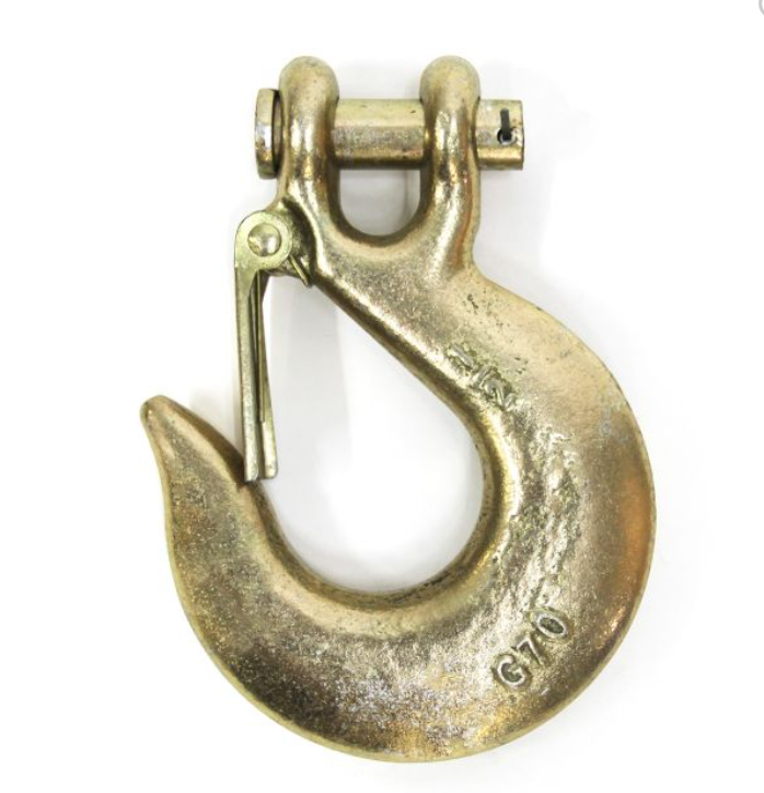 1/2" Clevis Slip Hook with Latch
