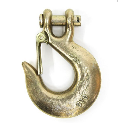 1/2" Clevis Slip Hook with Latch