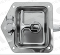 Recessed T Handle Door Handle Trailer Tongue/Tool Box