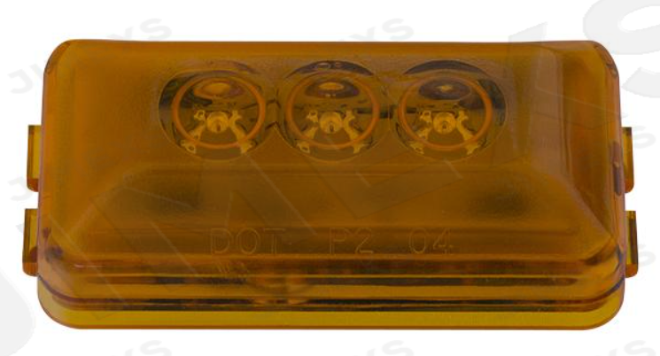 1-1/4"x2-1/2" Amber LED Clearance Light