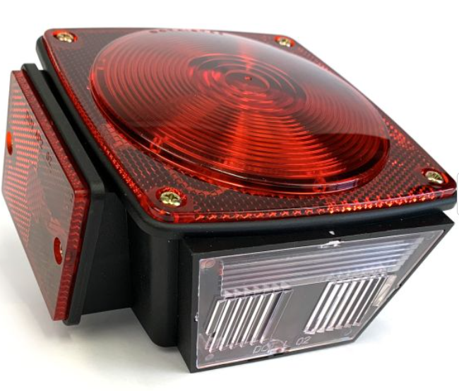 4.5" Square Left Tail Light