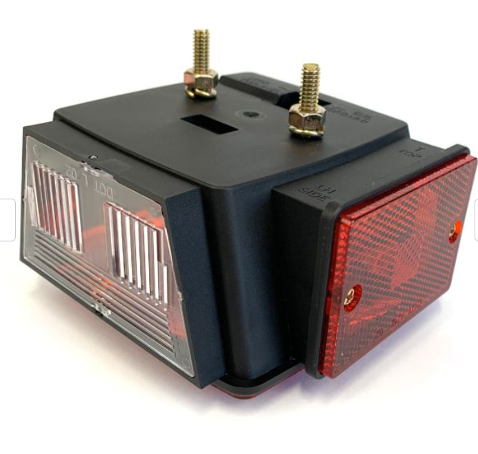4.5" Square Left Tail Light