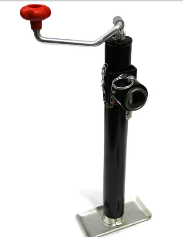 2000LB Pipe Mount Top Wind Trailer Jack