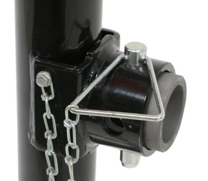 2000LB Pipe Mount Top Wind Trailer Jack