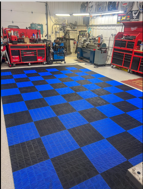 Caliber ProTech Flooring- Blue Smooth