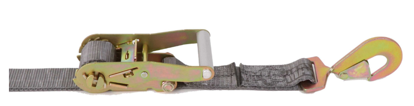Twisted Eye Snap Hook Auto Ratchet Tie-Down