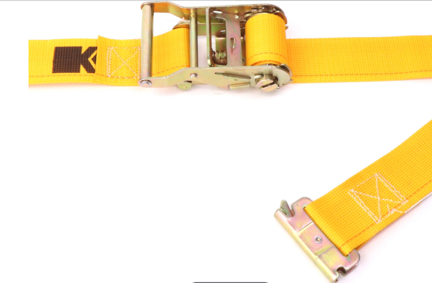 2"X12' SPRING LOADED RATCHET STRAP