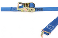 2" by 20' Narrow Wire Hook Logistic Ratchet Strap