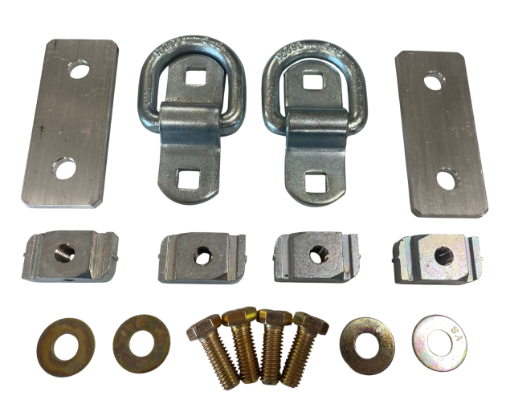 Triton Trailers Quickslide Tie Downs- D-Ring- 21790