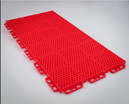 Caliber ProTech Flooring- Red Smooth