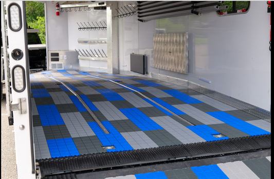 Caliber ProTech Flooring- Blue Smooth