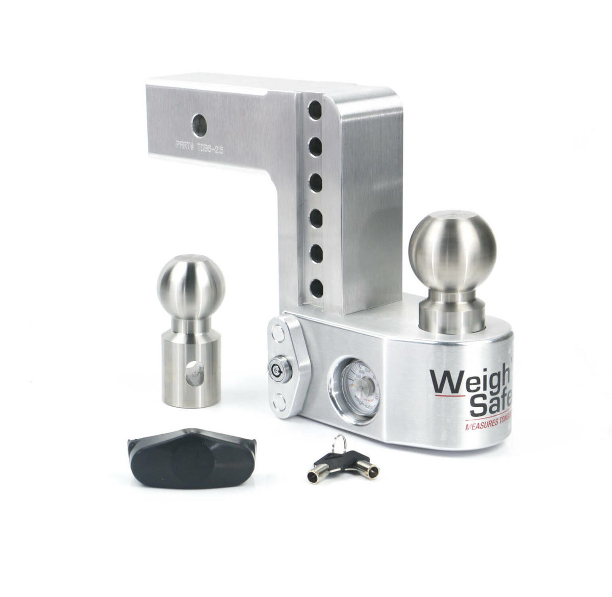 Weigh Safe Draw Bar with 2" Shank