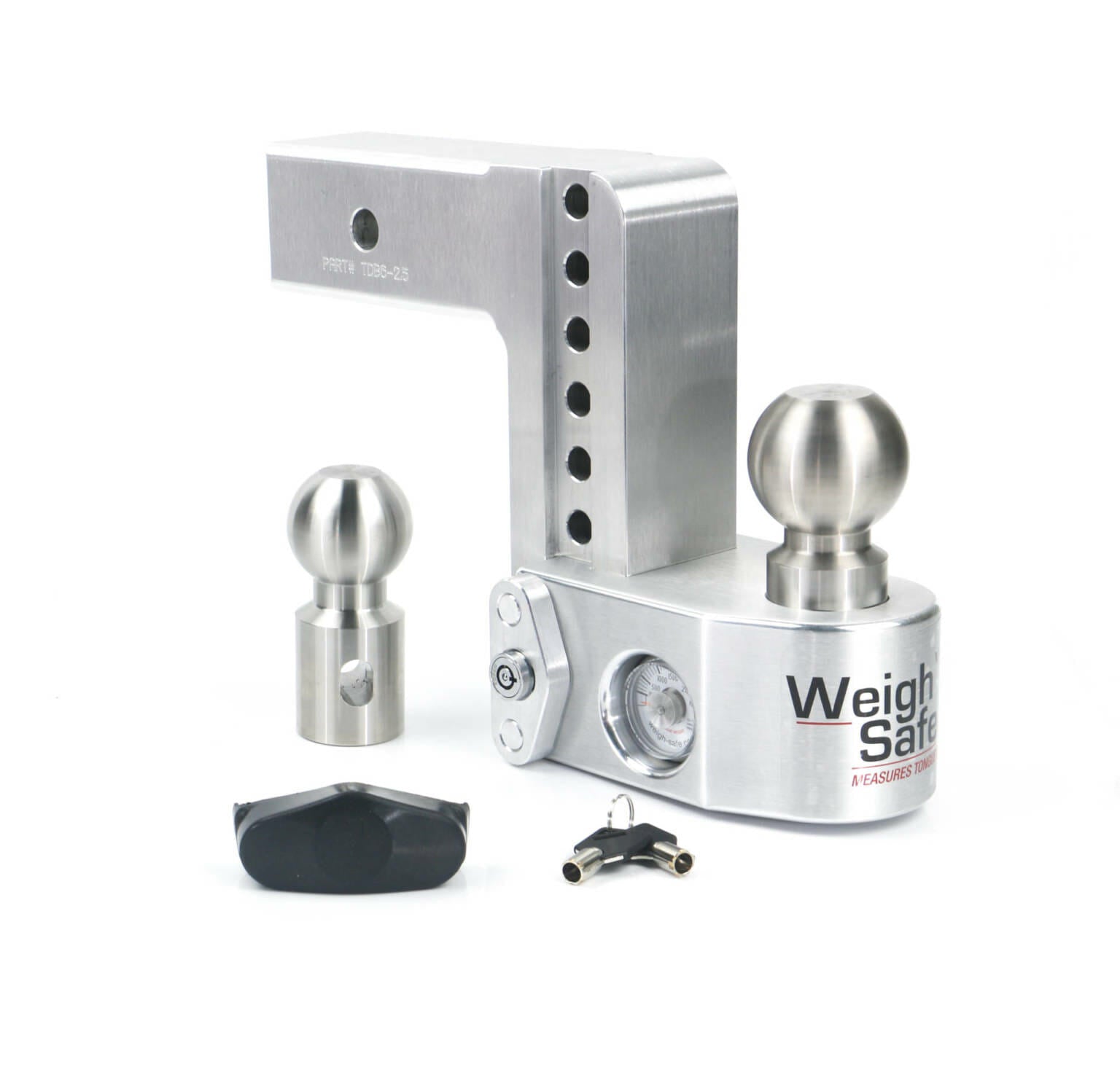 Weigh Safe Draw Bar with 2" Shank