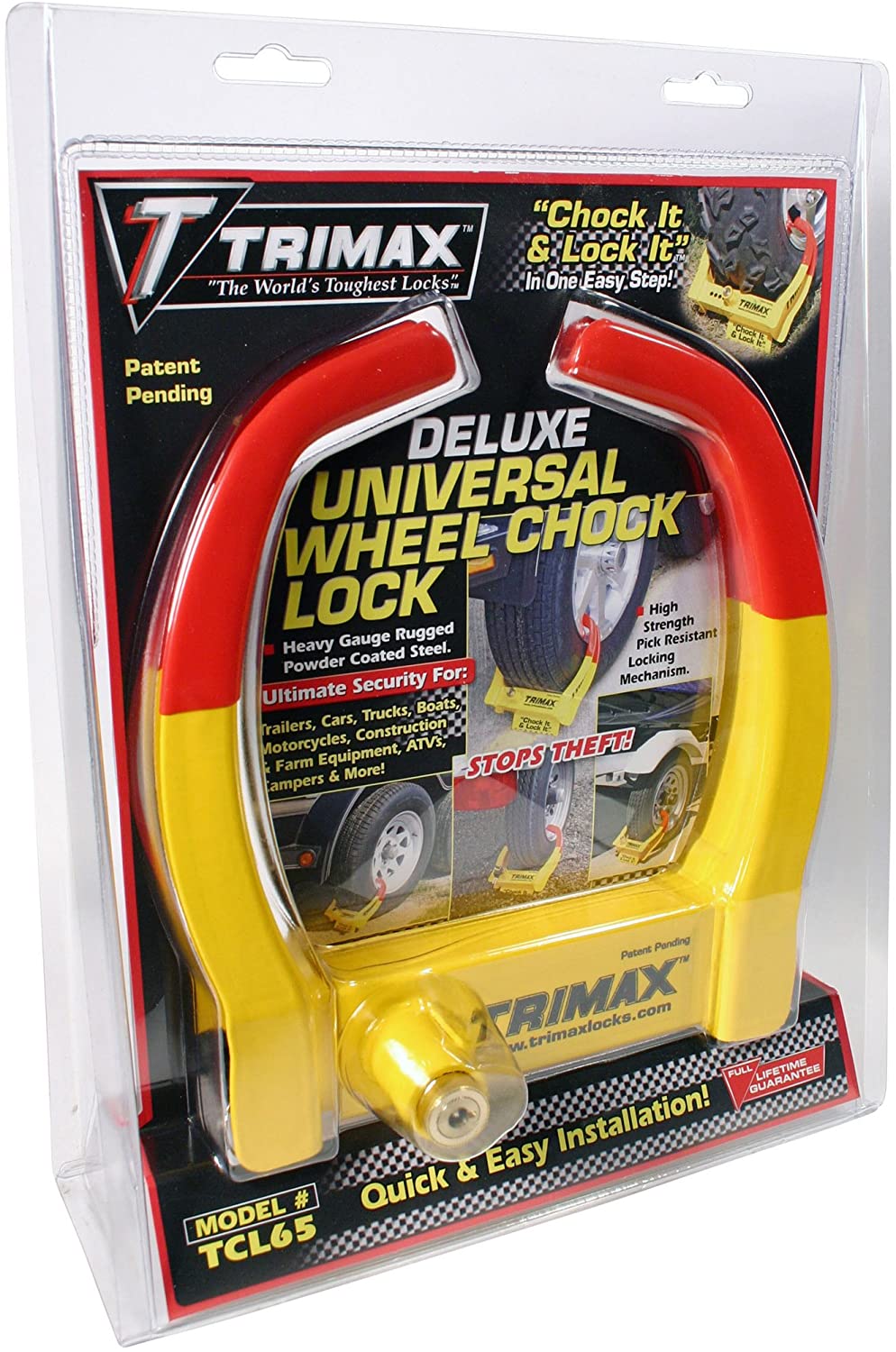 Trimax Universal Wheel Chock Lock