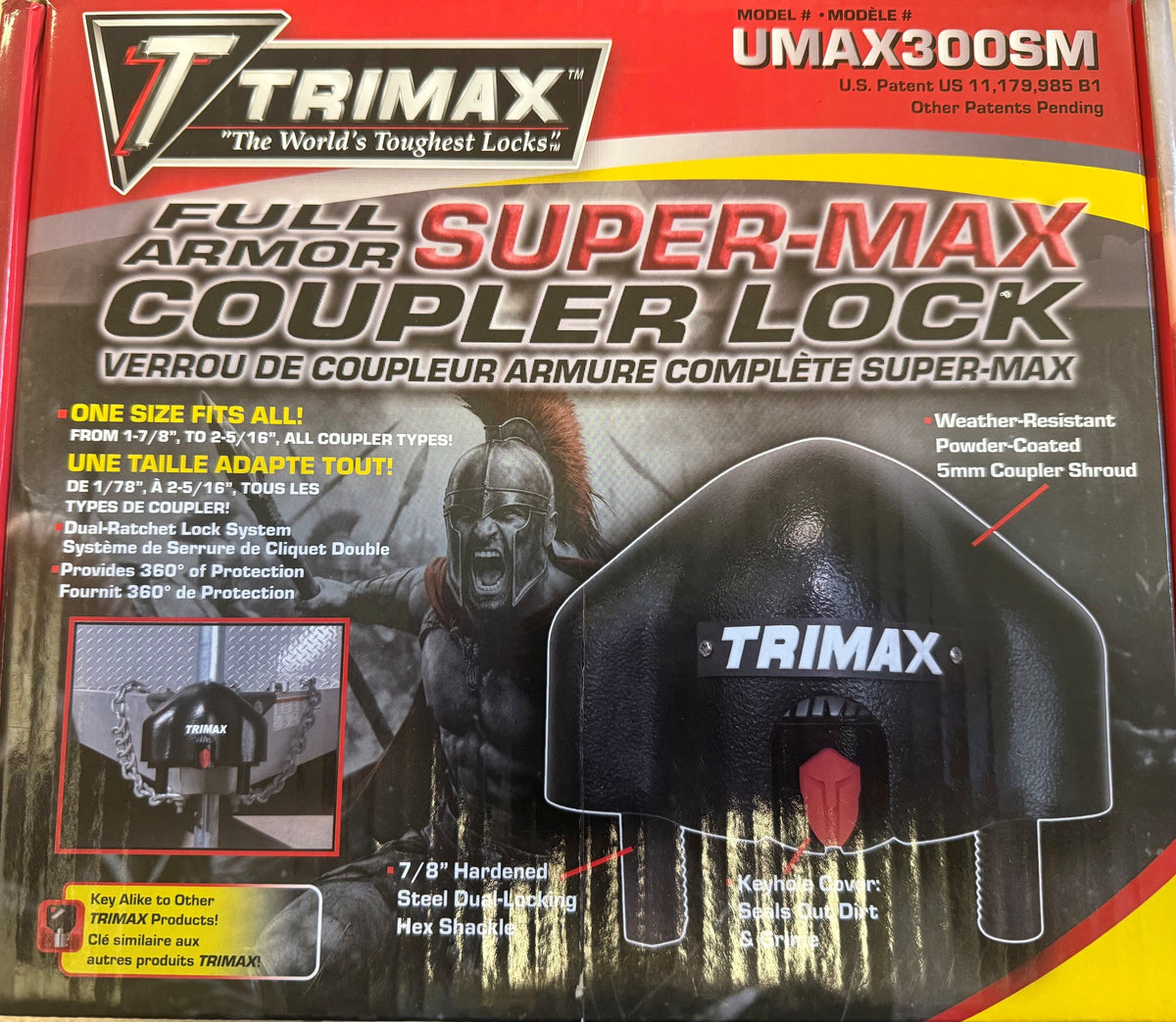 Trimax Super-Max Coupler Lock