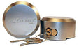 Axiom Hidden Shackle Padlock- 2 Pack