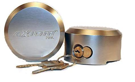 Axiom Hidden Shackle Padlock- 2 Pack